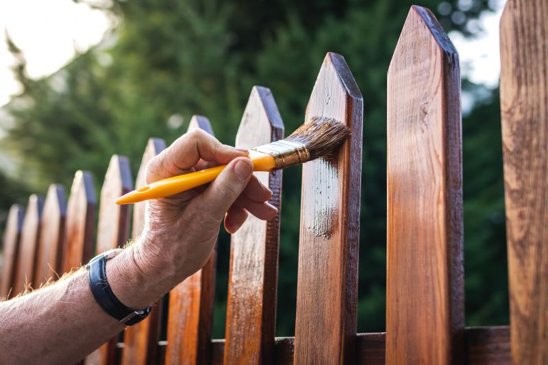 Fence Cleaning and Staining
