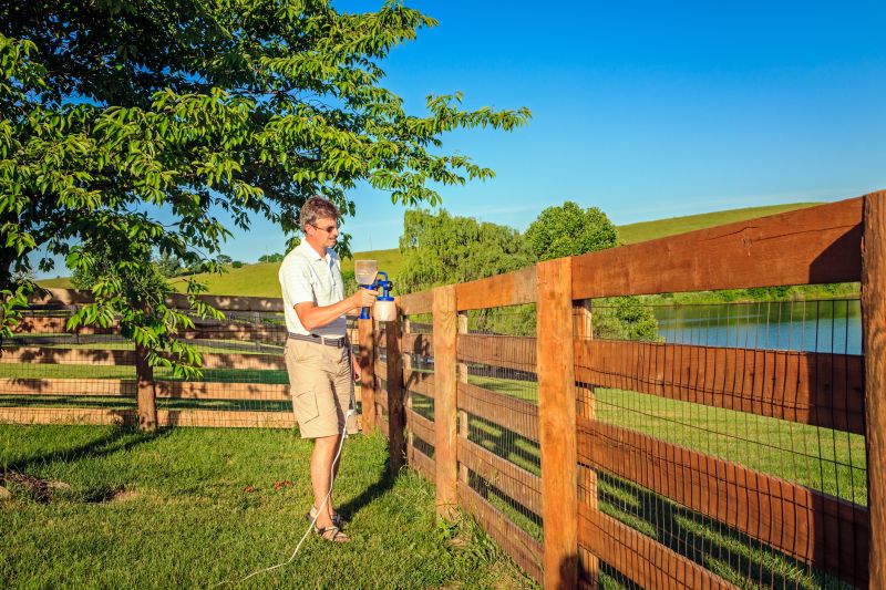 Fence Cleaning And Staining